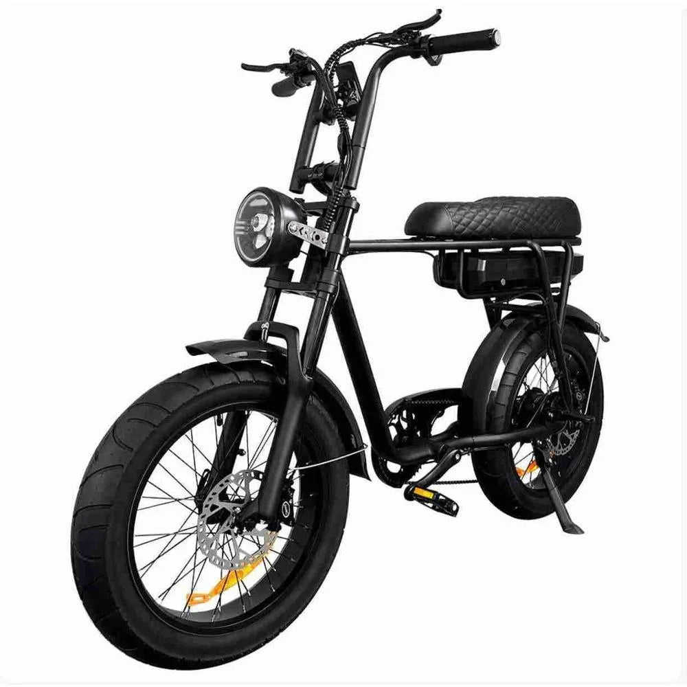 EB2 Fatbike Negru + Sistem de alarmă + Montaj gratuit