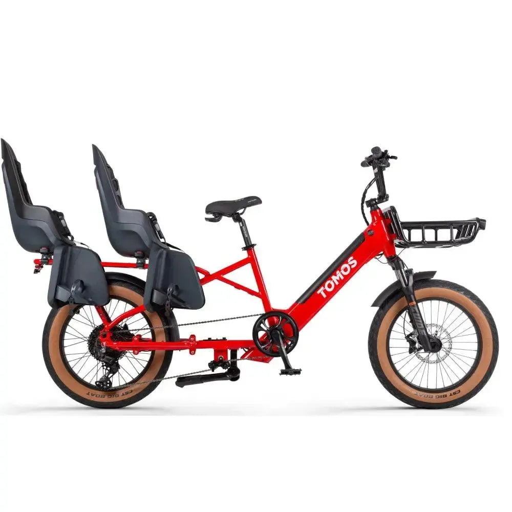 Tomos E-Cargo - Longtail - Roșu