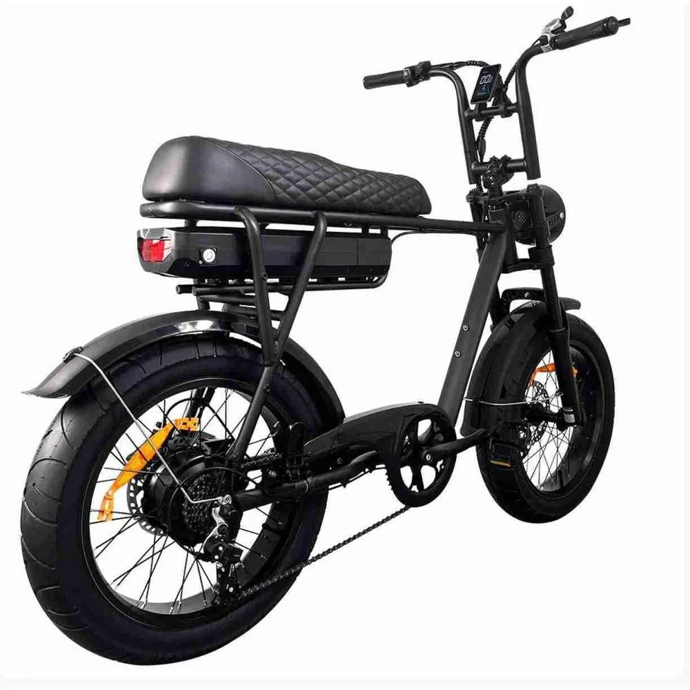 EB2 Fatbike Negru + Sistem de alarmă + Montaj gratuit