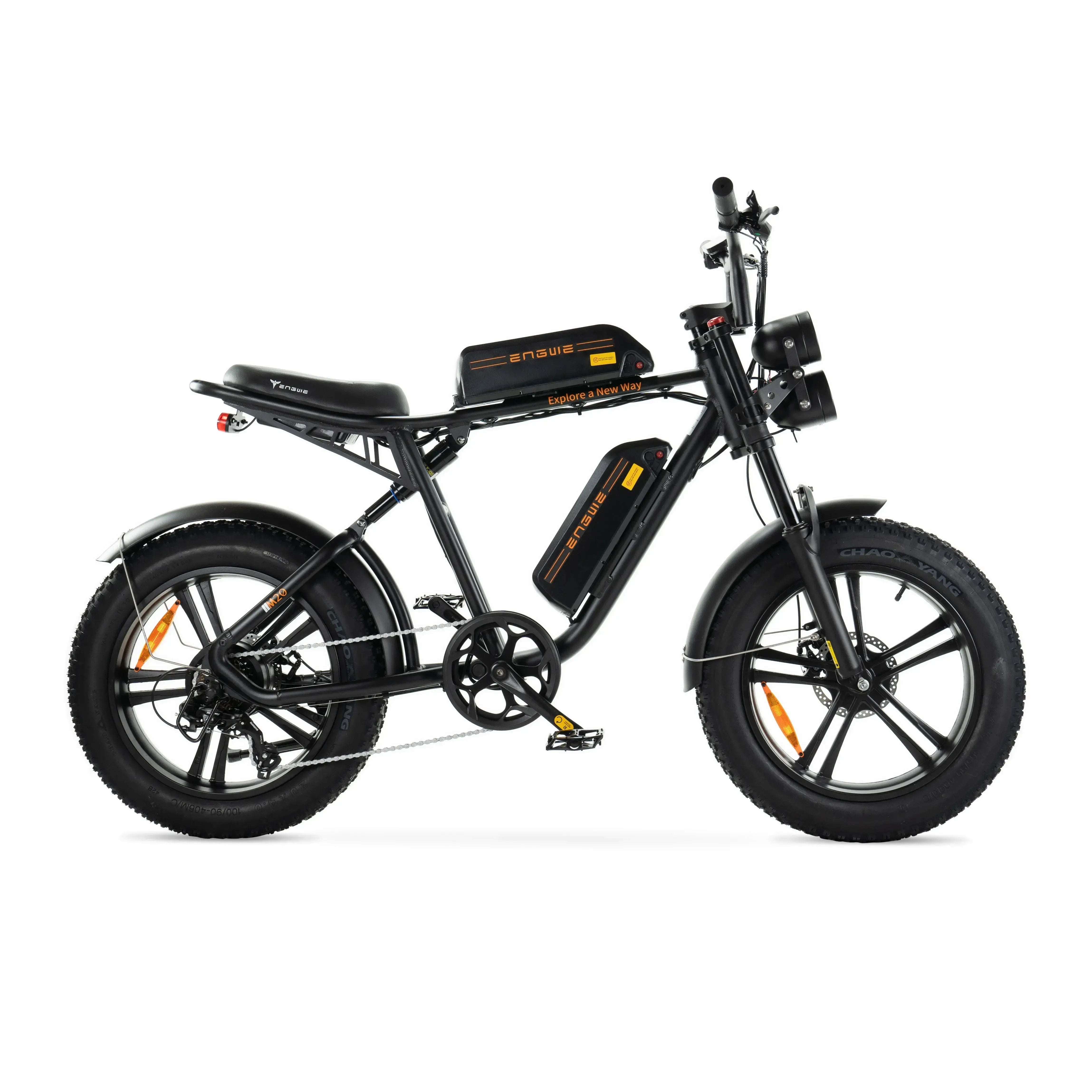 ENGWE M20 - Dublă Baterie - Negru