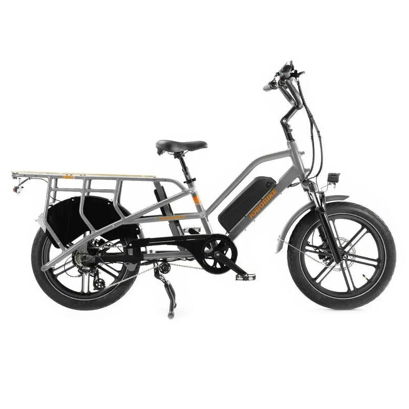 JOBOBIKE Transer - Longtail - Argintiu gri