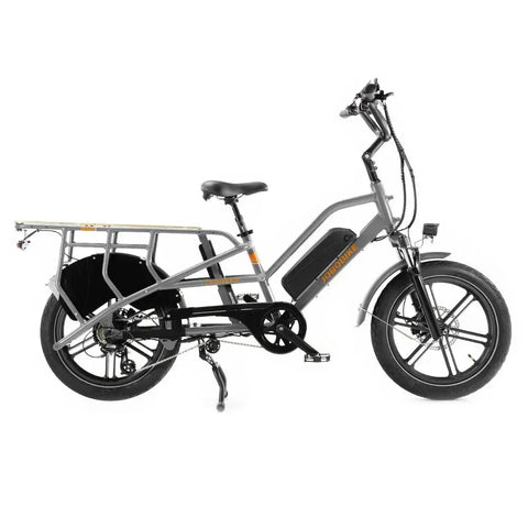 JOBOBIKE Transer - Longtail - Argintiu gri