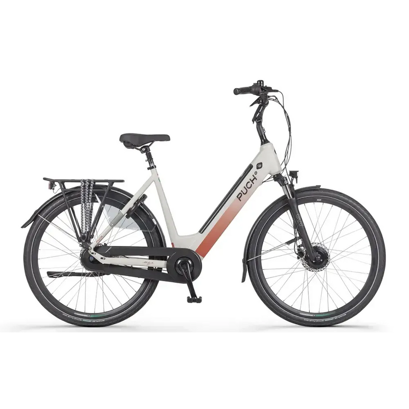 Puch E-Modern Basic N7 - Gri Mat Mătăsos