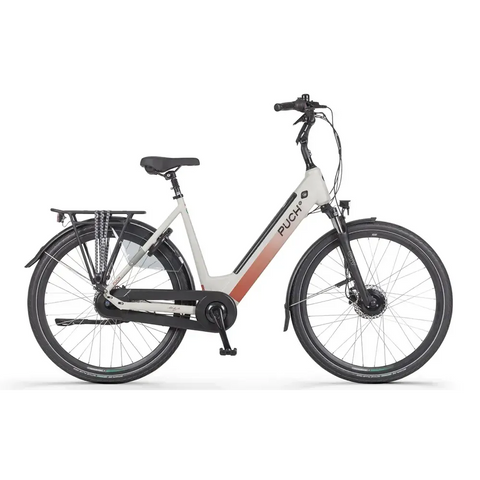 Puch E-Modern Basic N7 - Gri Mat Mătăsos