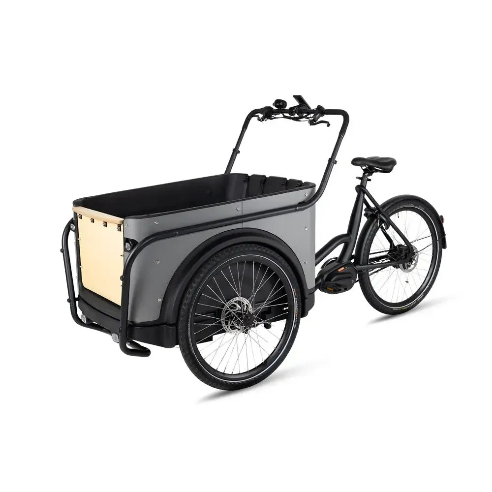 Bicicletă cargo Royal 3W Premium Plus - Gri taupe