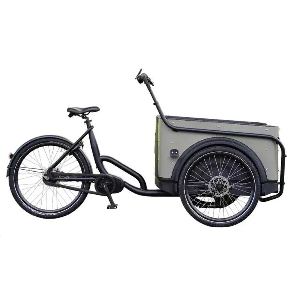 Bicicletă cargo Royal 3W Premium Plus - Gri taupe