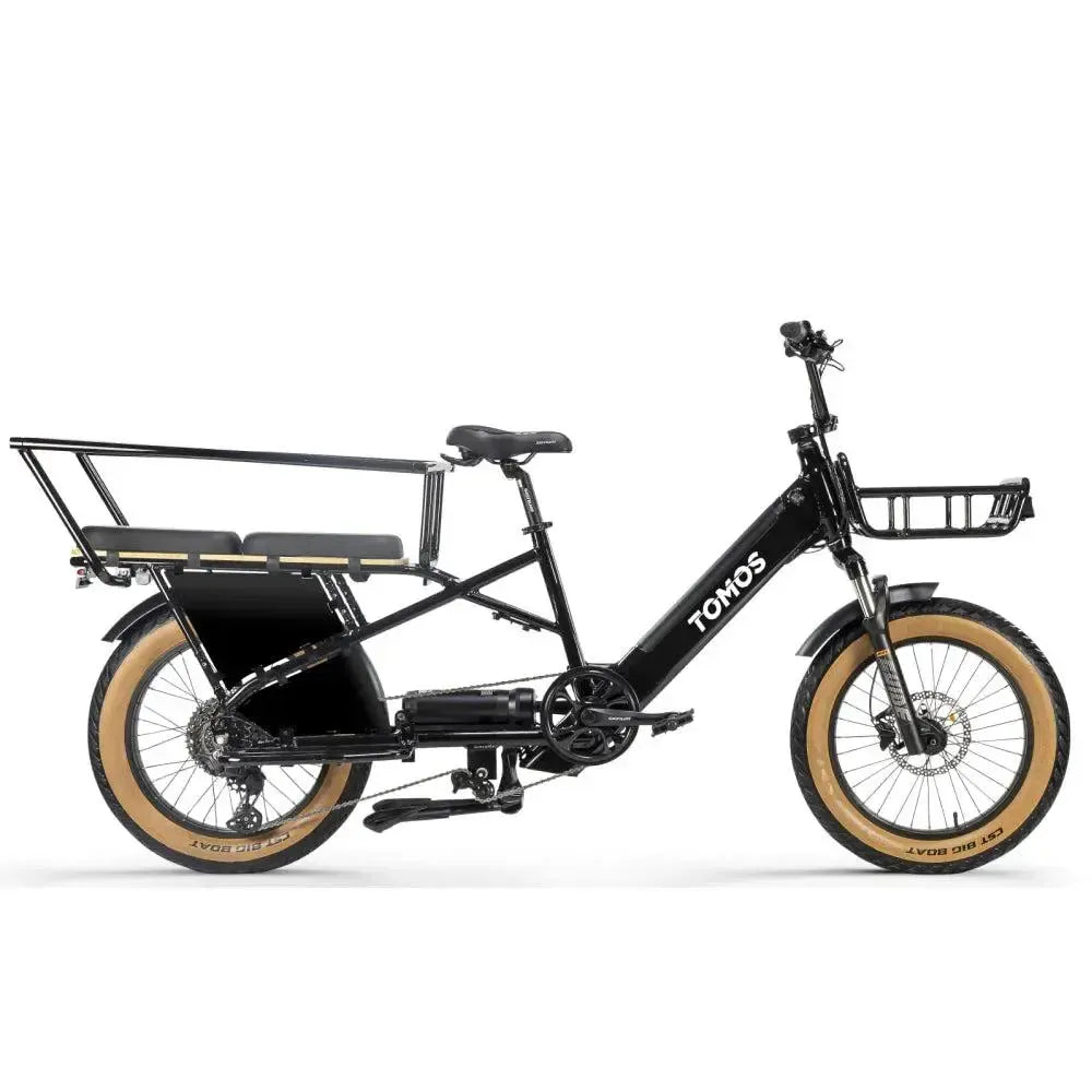 Tomos E-Cargo - Longtail - Negru