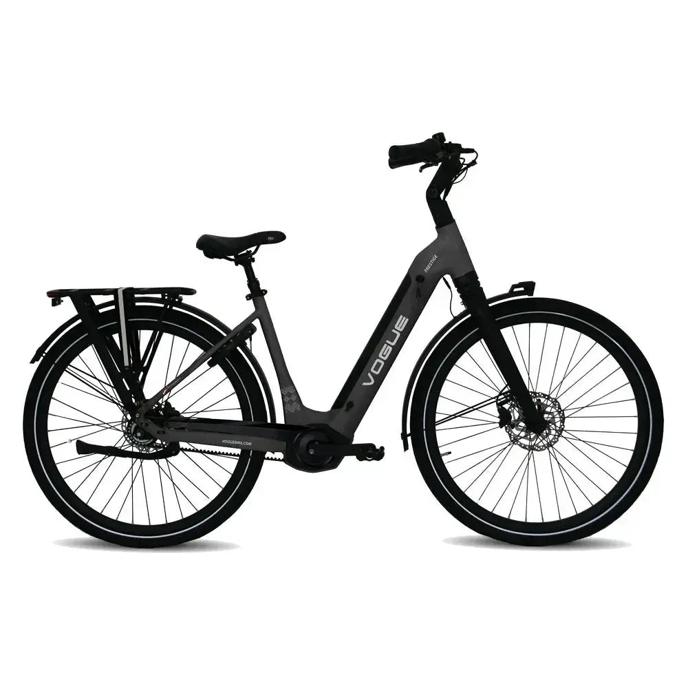 Vogue Prestige cu transmisie prin curea - Acces facil - Negru Mat