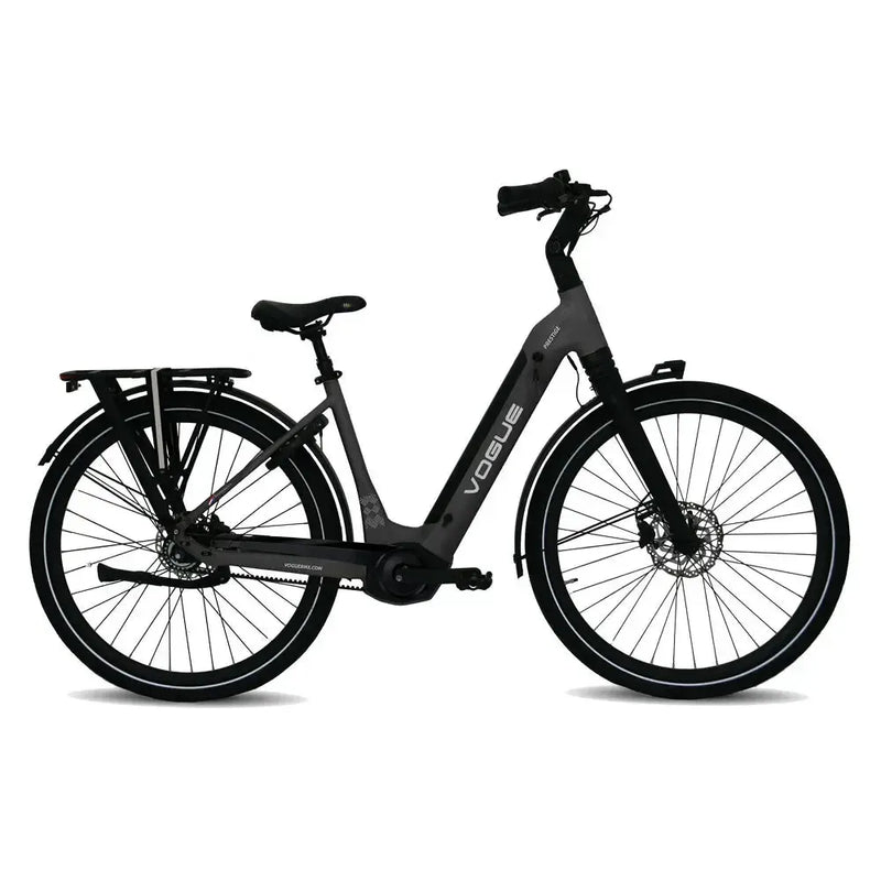 Vogue Prestige cu transmisie prin curea - Acces facil - Negru Mat