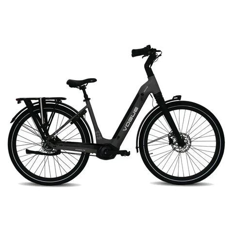 Vogue Prestige cu transmisie prin curea - Acces facil - Negru Mat